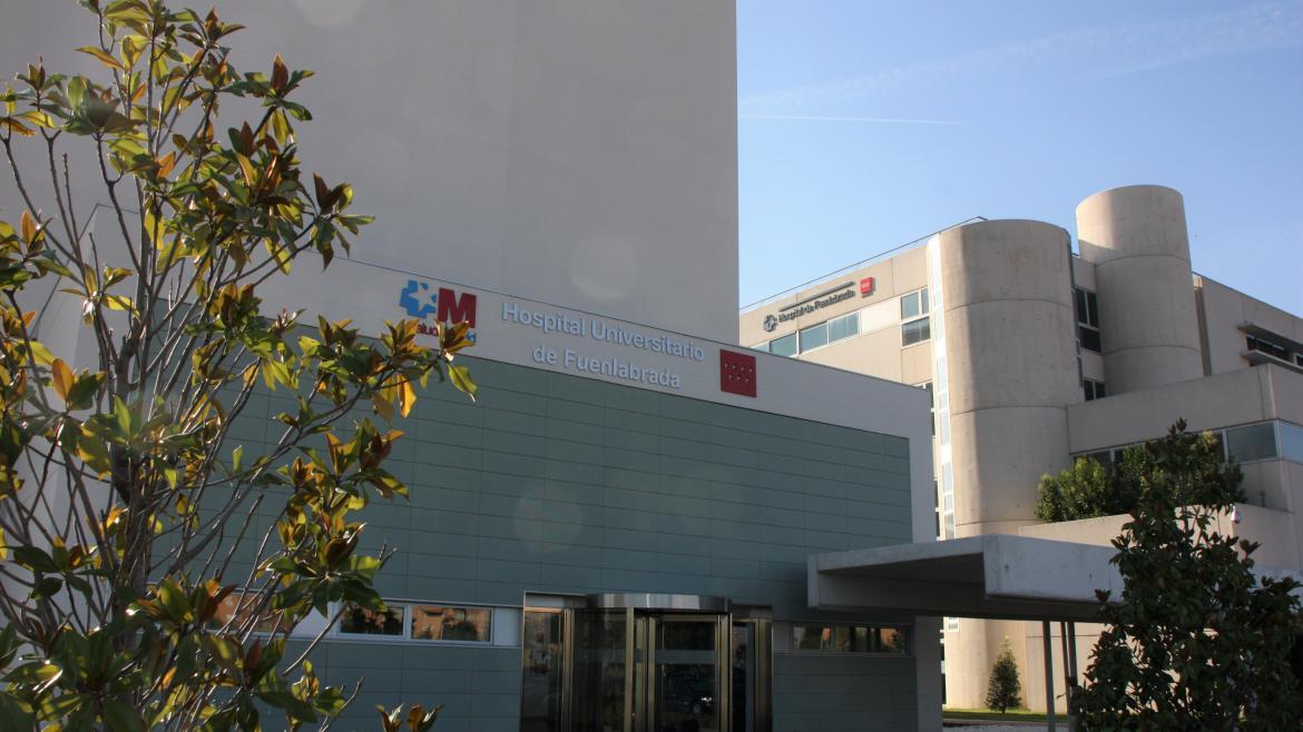 El proyecto InnovaHONCO del Hospital de Fuenlabrada cumple cinco años cerca de los pacientes con cáncer Entrada del edificio oncológico del Hospital Universitario de Fuenalbrada