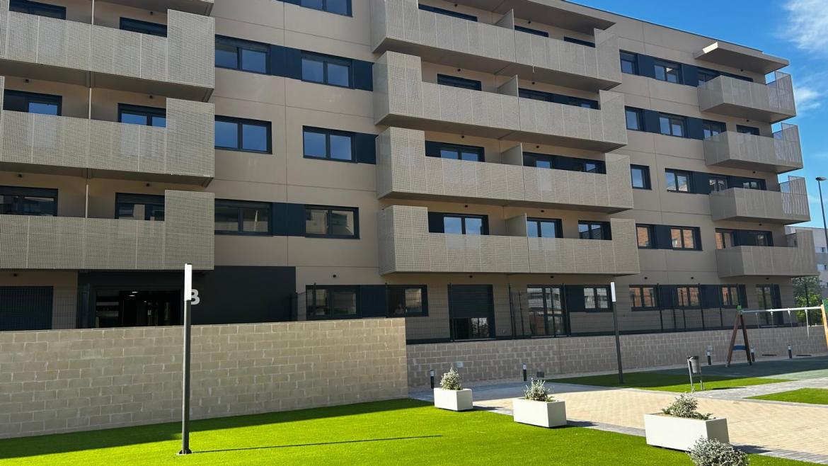 Un edificio del plan en Alcorcón