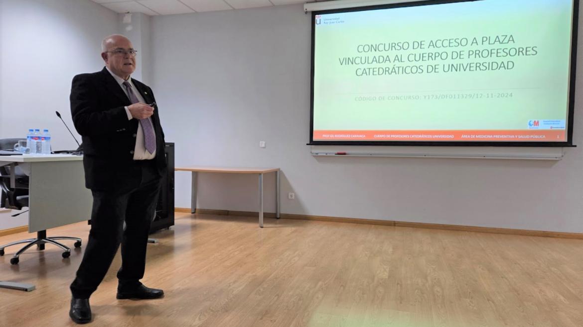 Presentación del proyecto antre el Tribunal
