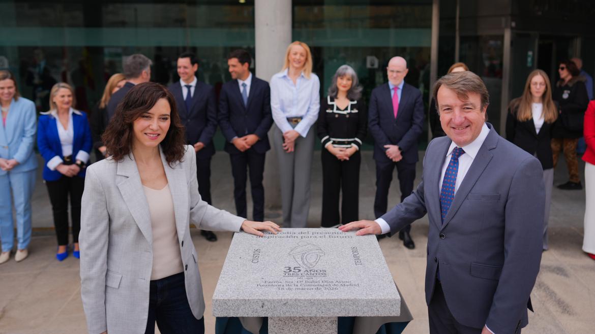La presidenta Isabel Díaz Ayuso