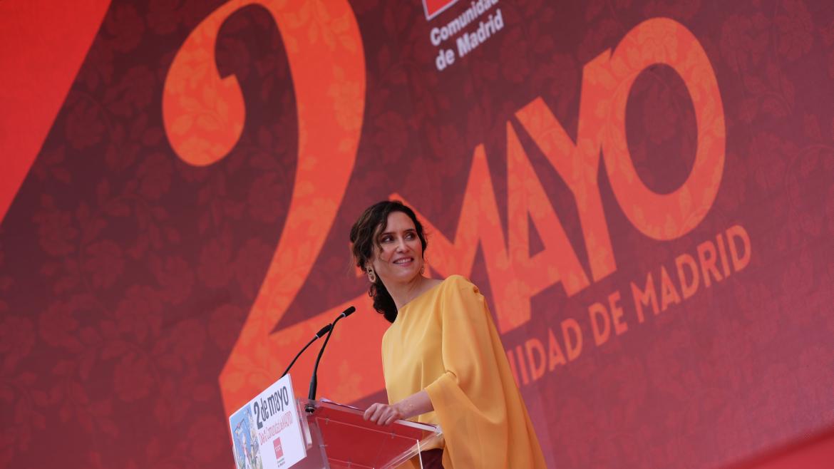 La presidenta Isabel Díaz Ayuso