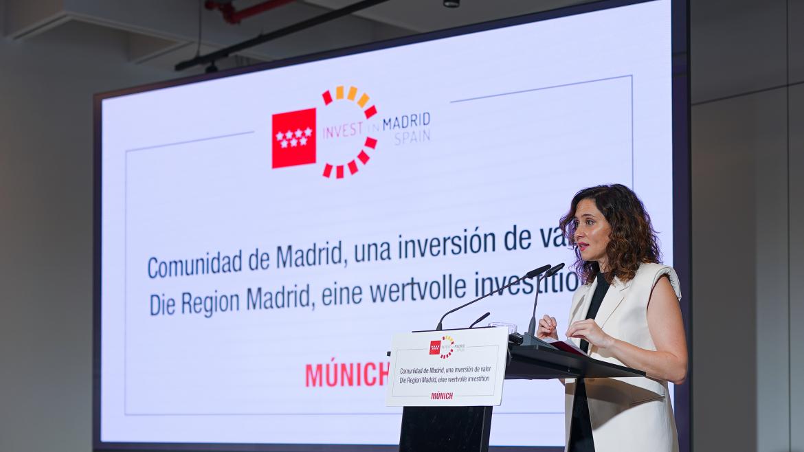 La presidenta Isabel Díaz Ayuso