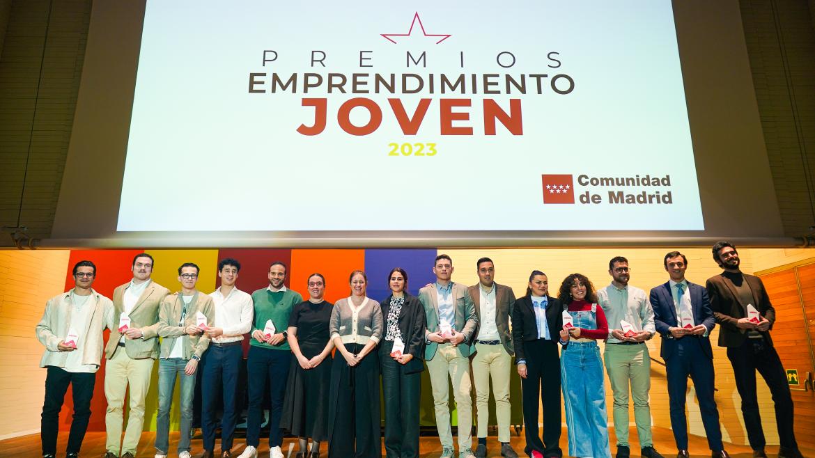 Imagen del artículo La Comunidad reconoce el talento de diez madrileños entre 145 proyectos a los Premios de Emprendimiento del Carné Joven
