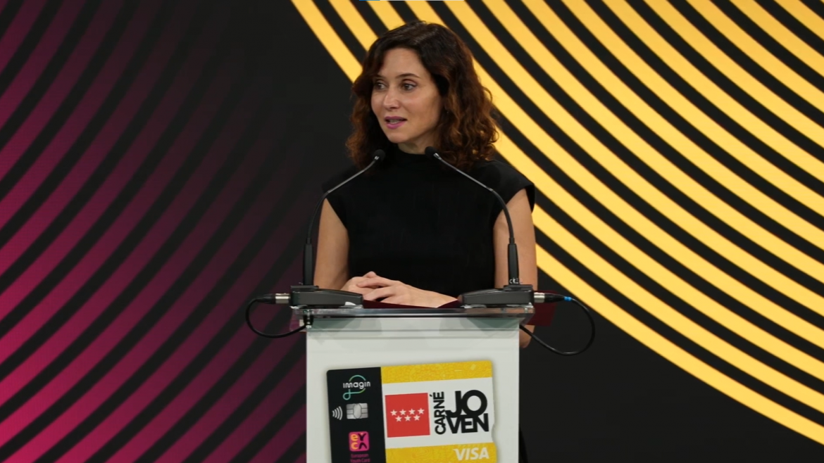 La presidenta Isabel Díaz Ayuso