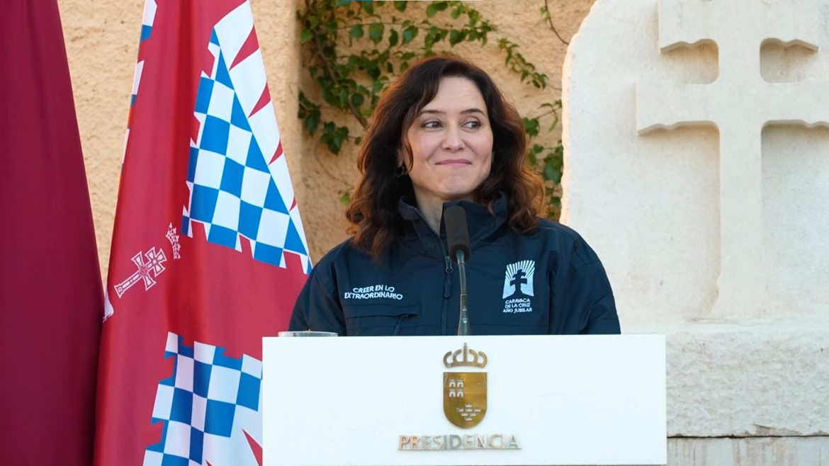 La presidenta Isabel Díaz Ayuso