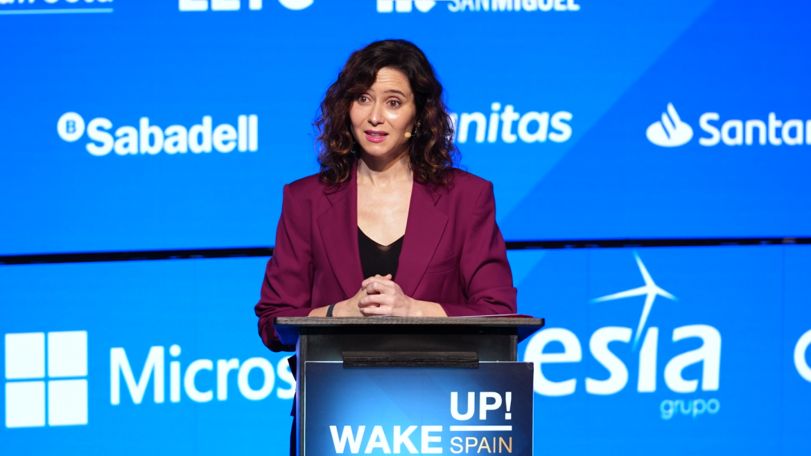 La presidenta Isabel Díaz Ayuso