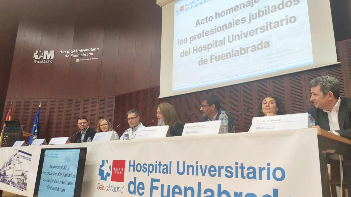 Imagen del artículo El Hospital Universitario de Fuenlabrada celebra un acto para los profesionales jubilados