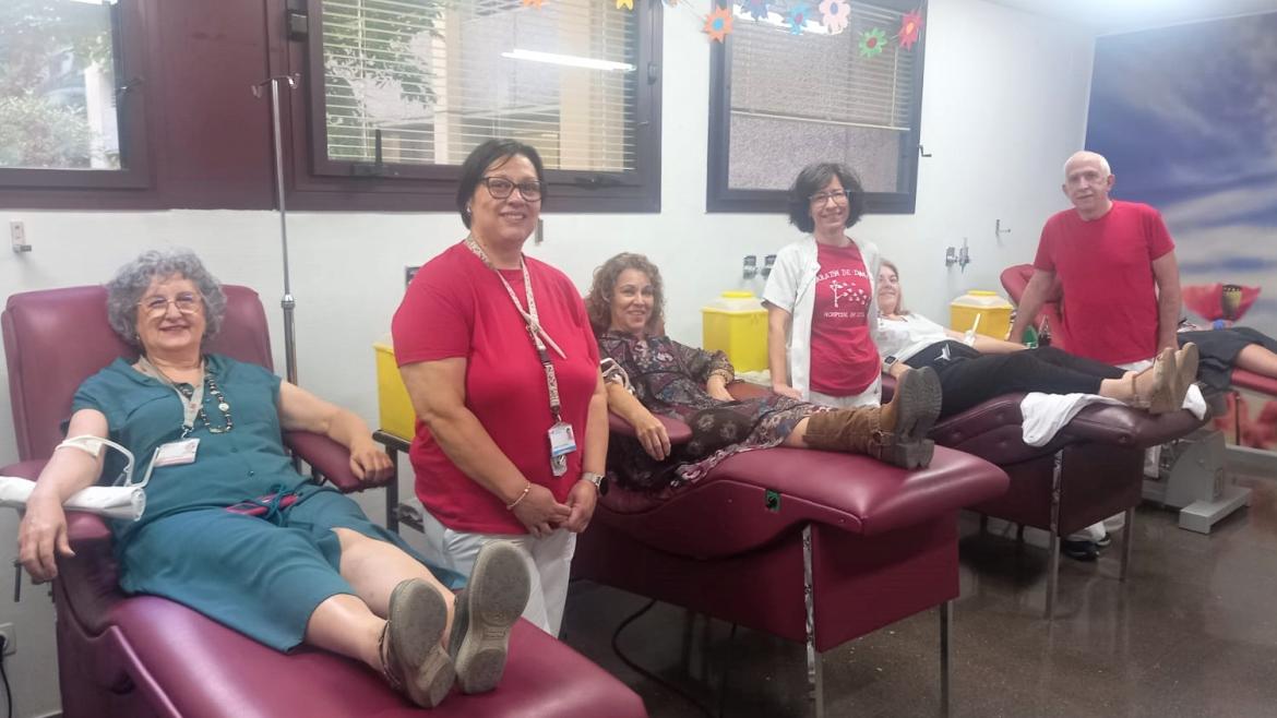 Imagen del artículo El 'maratón' del Hospital Universitario de Getafe logra 208 donaciones de sangre