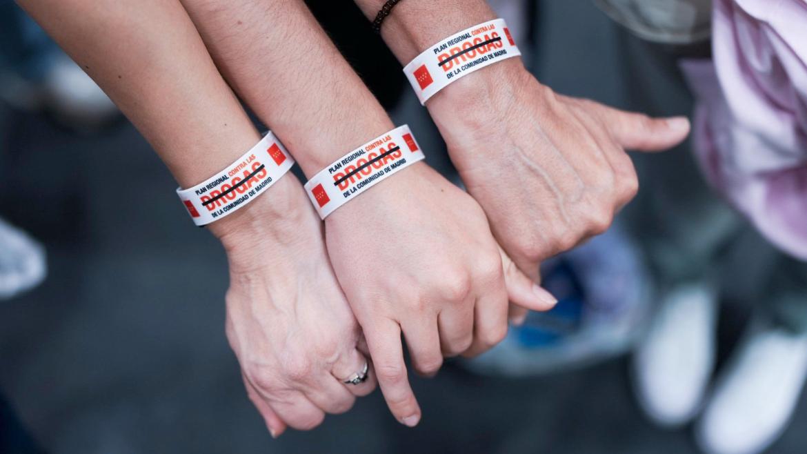 Los 45000 corredores de la 47ª edición del Maratón de Madrid inundan las calles de la capital con el lema #LasDrogasDestrozanTuVida