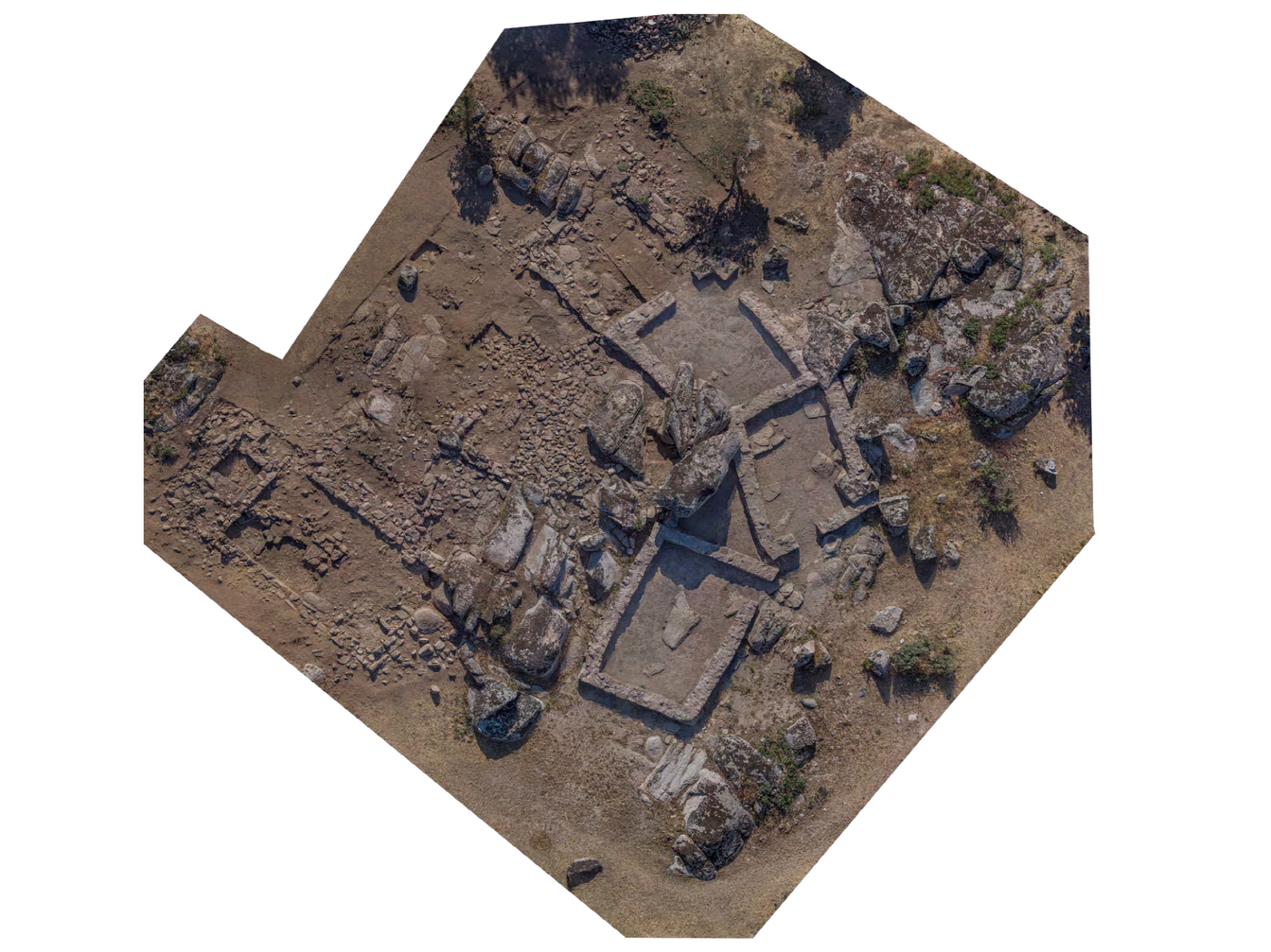Vista general de la excavación
