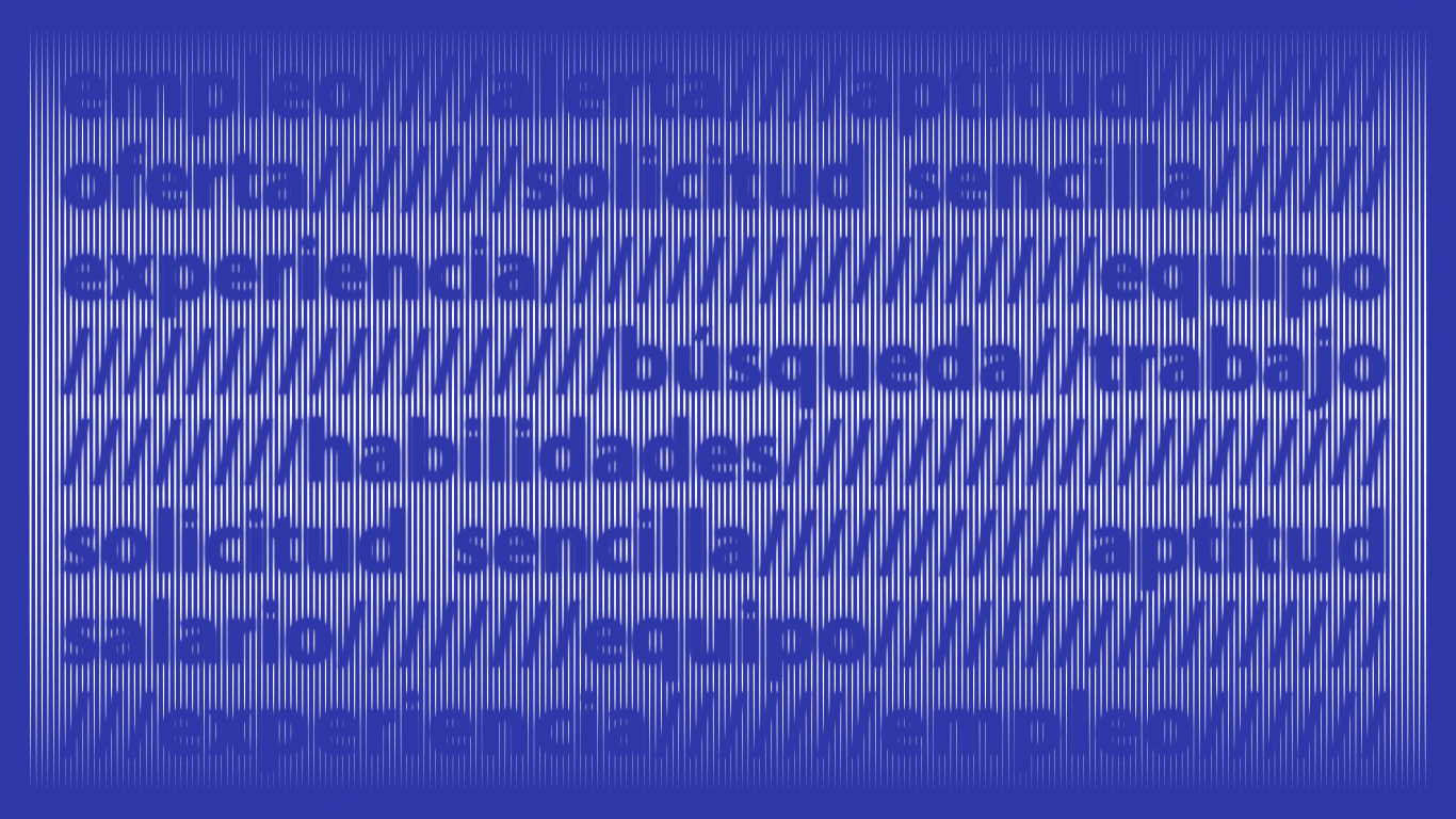 Imagen en azul con letras donde se leen palabras como búsqueda, habilitades, sencillo, solicitud etcetera