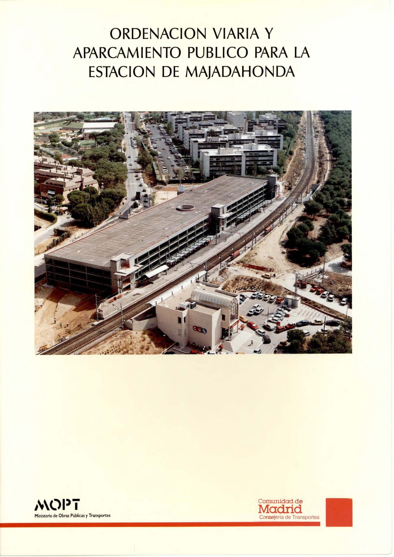 Majadahonda parking brochure cover