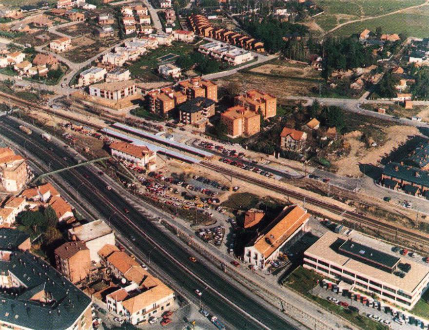 Aparcamiento disuasión Las Rozas