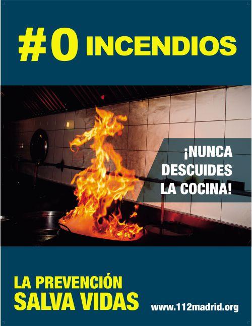 Fuego en la cocina