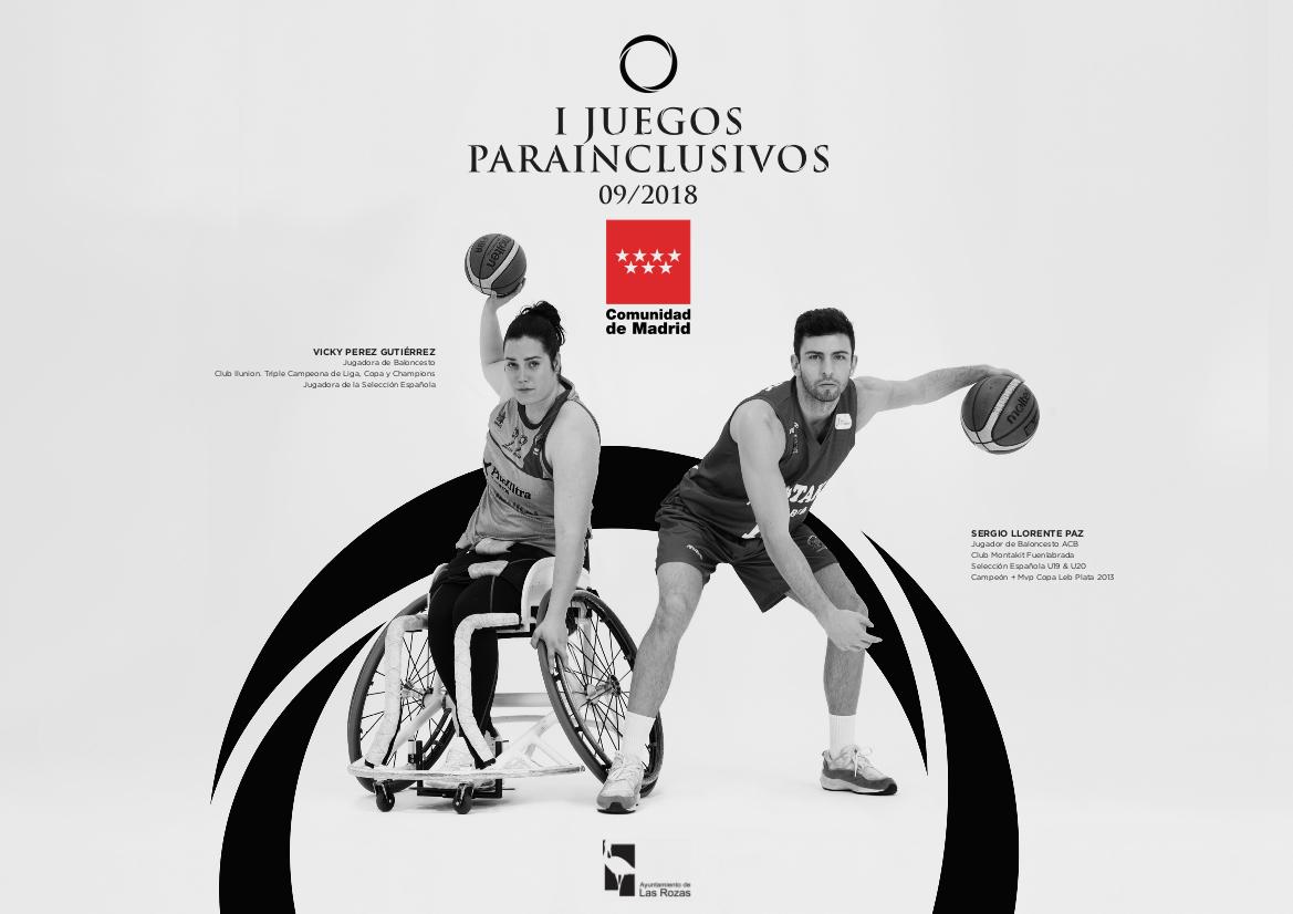 Jugadores de baloncesto parainclusivo