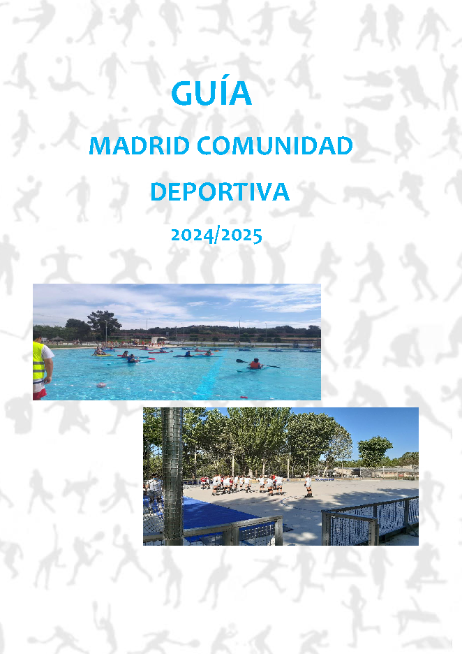 Portada de la Guía Madrid Comunidad Deportiva 24-25