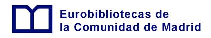 Logotipo Eurobibliotecas de la Comunidad de Madrid