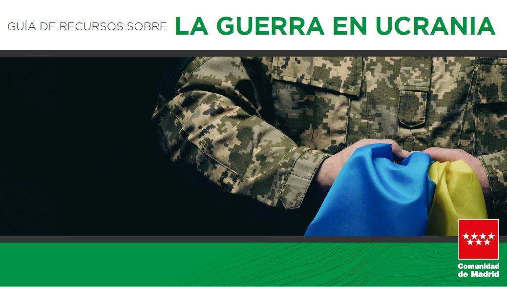 Portada de la Guía de recursos sobre la guerra de Ucrania