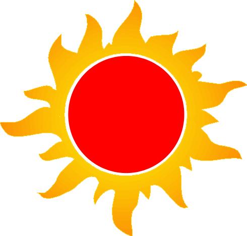Sol rojo