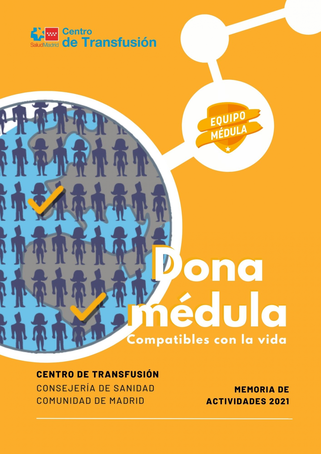 imagen del planeta con iconos de personas sobre los países y dos checking sobre dos de ellos