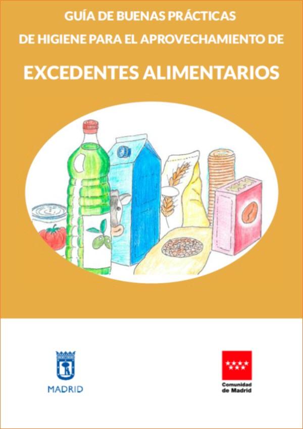 Portada de la publicación Guía de buenas prácticas de higiene para el aprovechamiento de excedentes alimentarios Edición 2