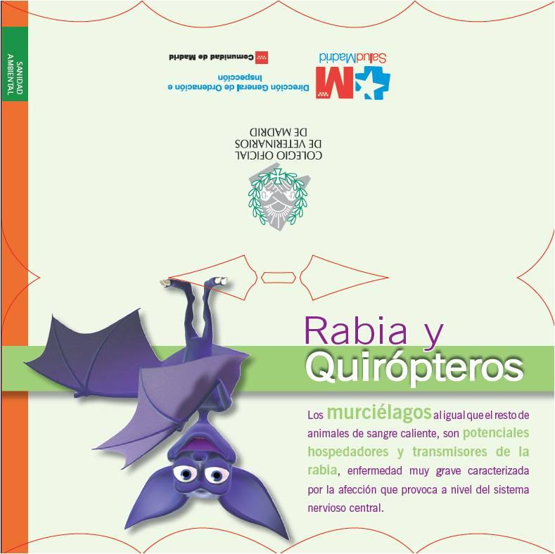 Portada de la publicación Rabia y quirópteros