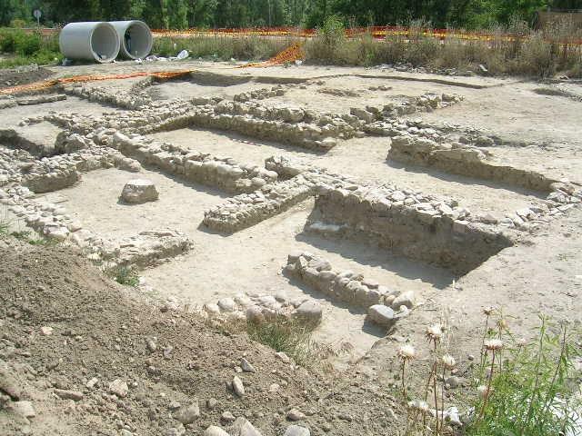 Imagen de la Vista de las estructuras romanas de El Burrillo