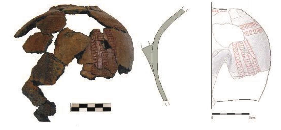 Cerámica neolítica encontrada en Soto del Henares
