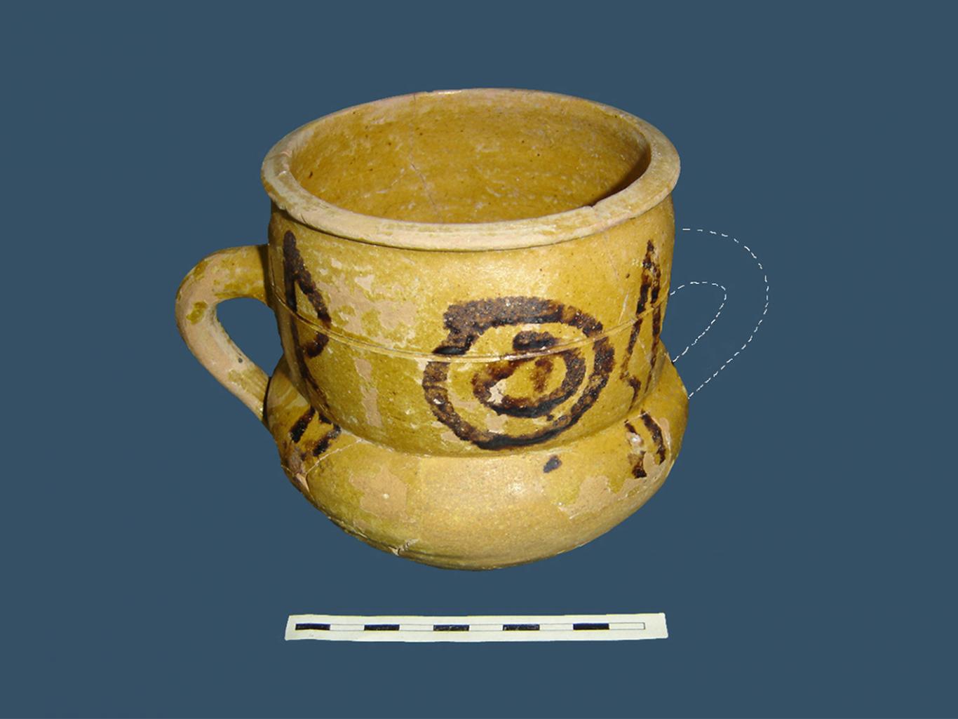 Imagen de cerámica islámica de Talamanca de Jarama