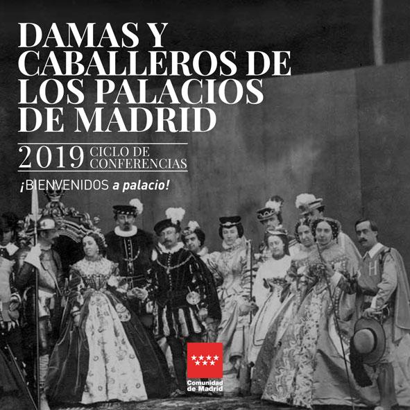 Damas y Caballeros de los palacios de Madrid, portada