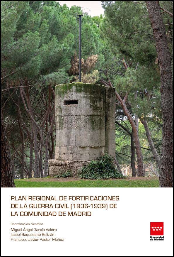Cover image of the book of the Regional Plan of the Civil War of the Community of Madrid
