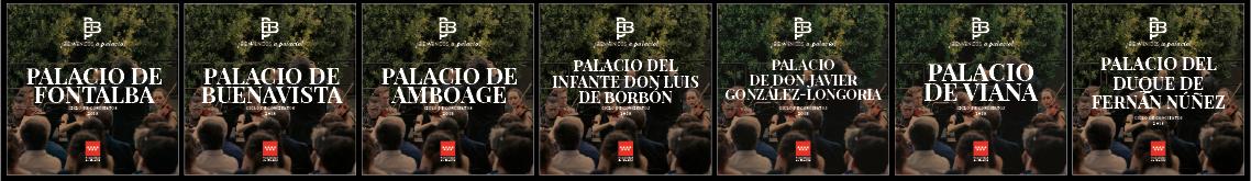 imagen de las portadas de los conciertos Bienvenidos a Palacio 2018