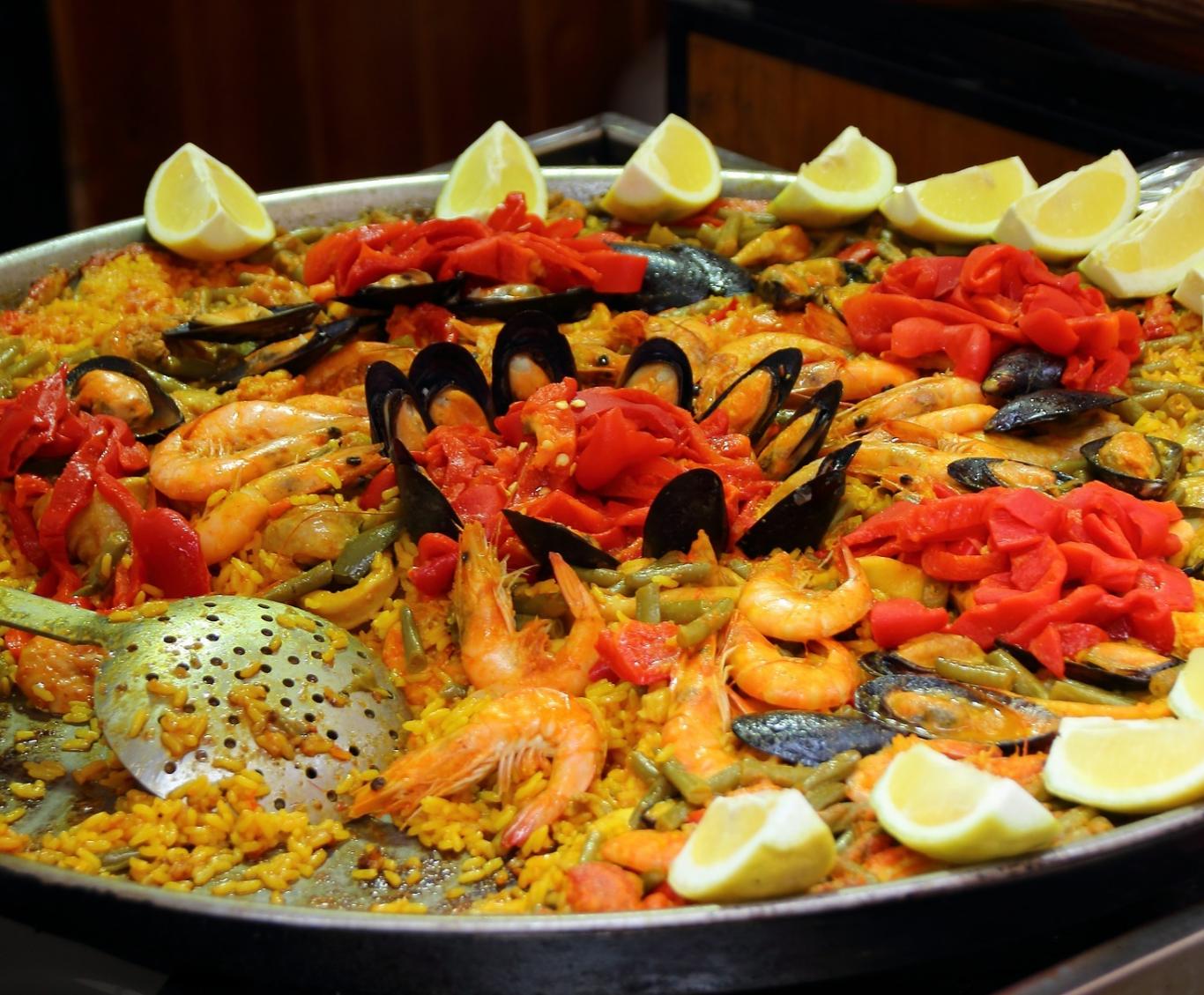 Imagen de una paella