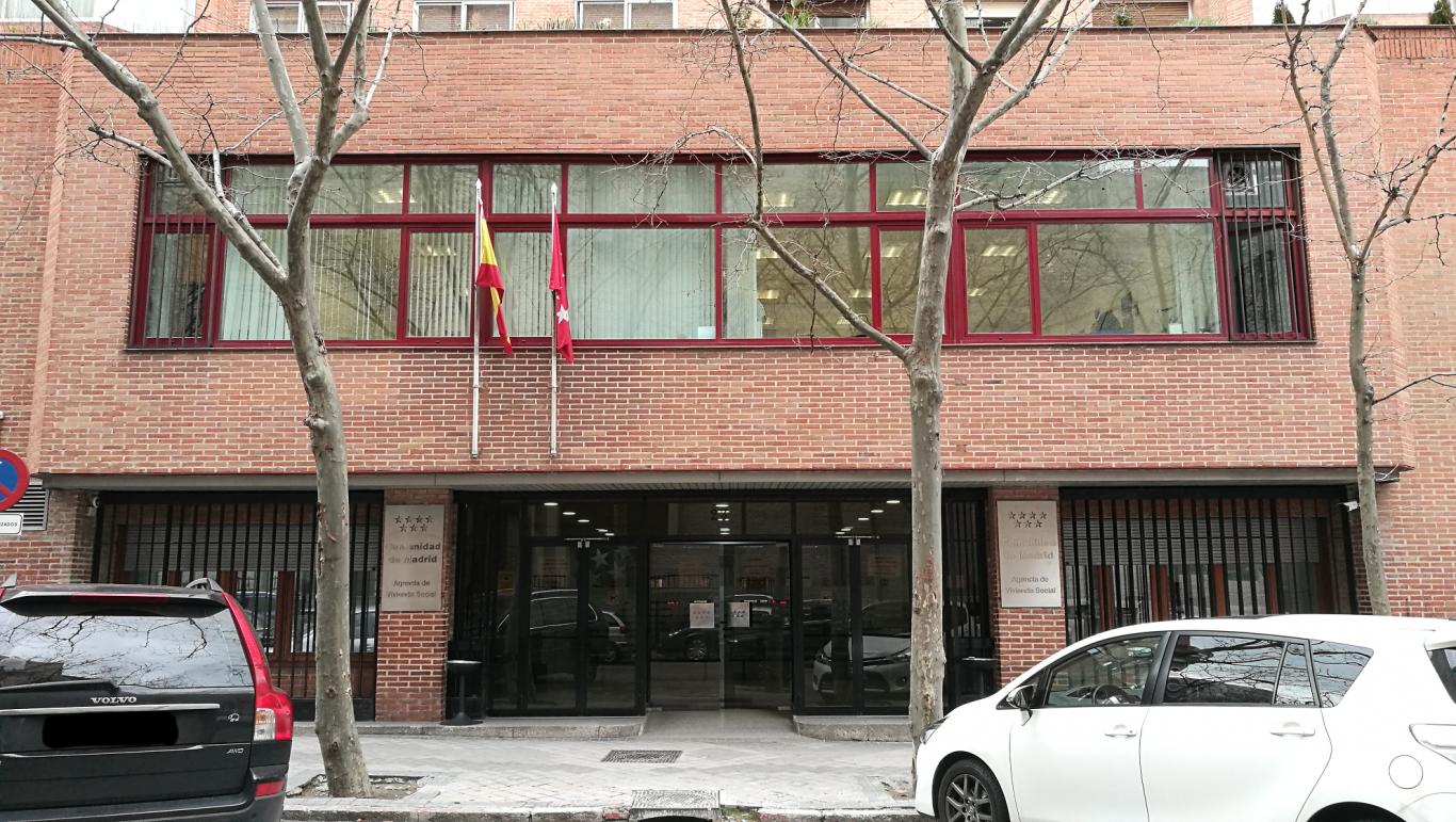Agencia de Vivienda Social sede calle Basílica, 23 Agencia de Vivienda Social sede calle Basílica, 23