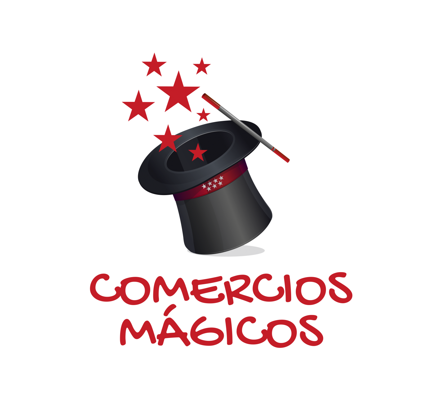 logo de la campaña de promoción comercial comercios mágicos