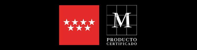 Logo de Mproducto Certificado, marca de alimentos de Calidad de la comunidad de Madrid 