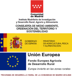 Composición de logotipos de organismos del PDR CM 2014-2020 en vertical