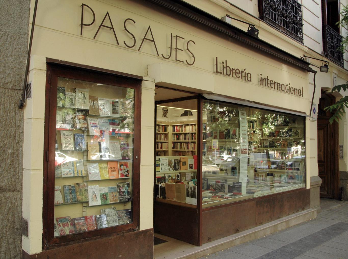 Librería Pasajes. Madrid.