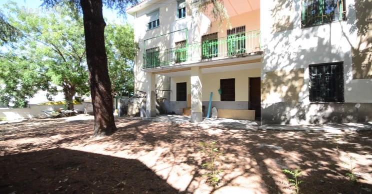 Fachada de la casa