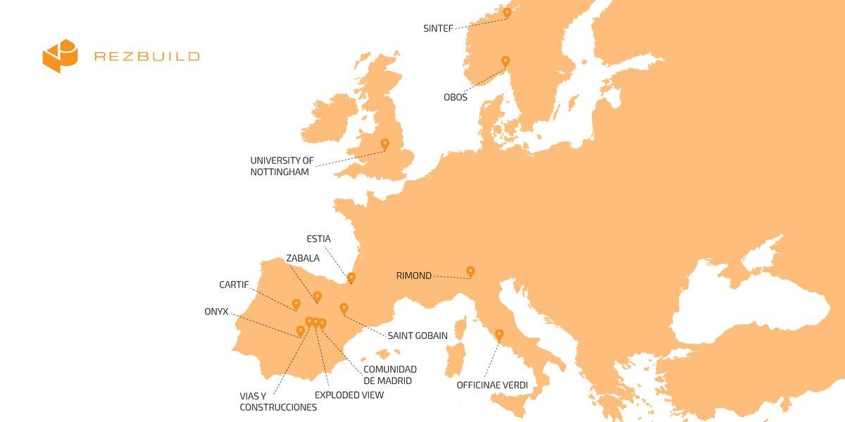 Imagen del mapa de europa