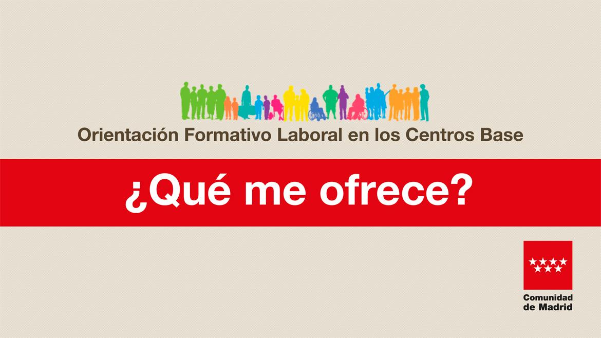Portada publicación "Orientación Formativo Laboral en Centros Base ¿Qué me ofrece?"
