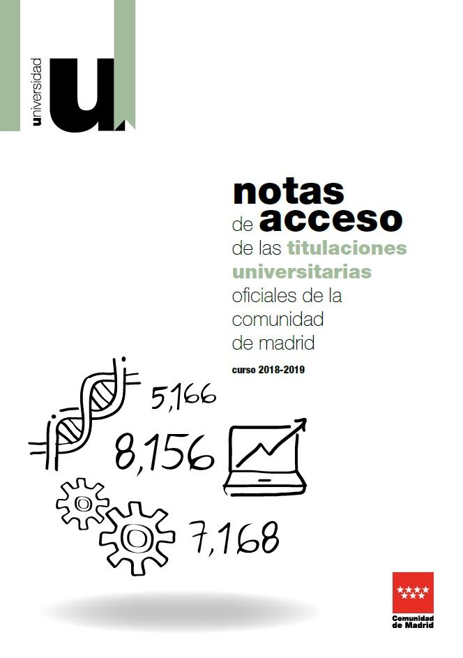 Portada Notas de corte 2018-19