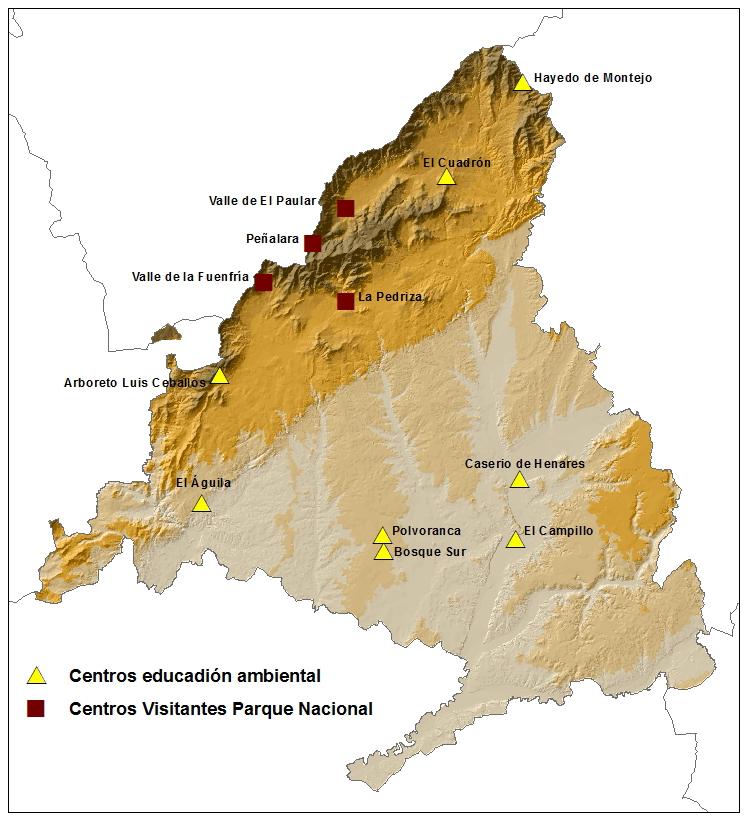 Location of Centers in natural spaces