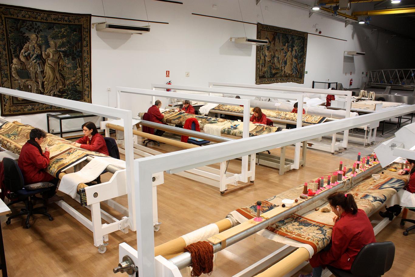 la Real Fábrica de Tapices 