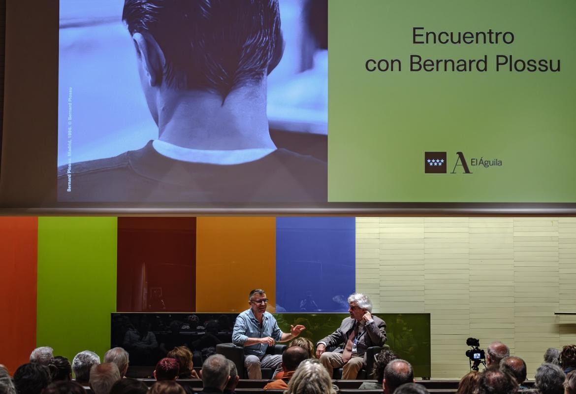 Encuentro con Bernard Plossu en el auditorio Lolita Franco del complejo cultural El Águila