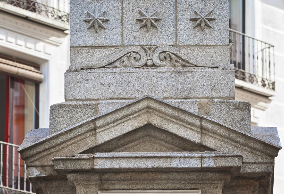 Parte superior de la Fuentecilla de la calle de Toledo La Fuentecilla de la calle de Toledo