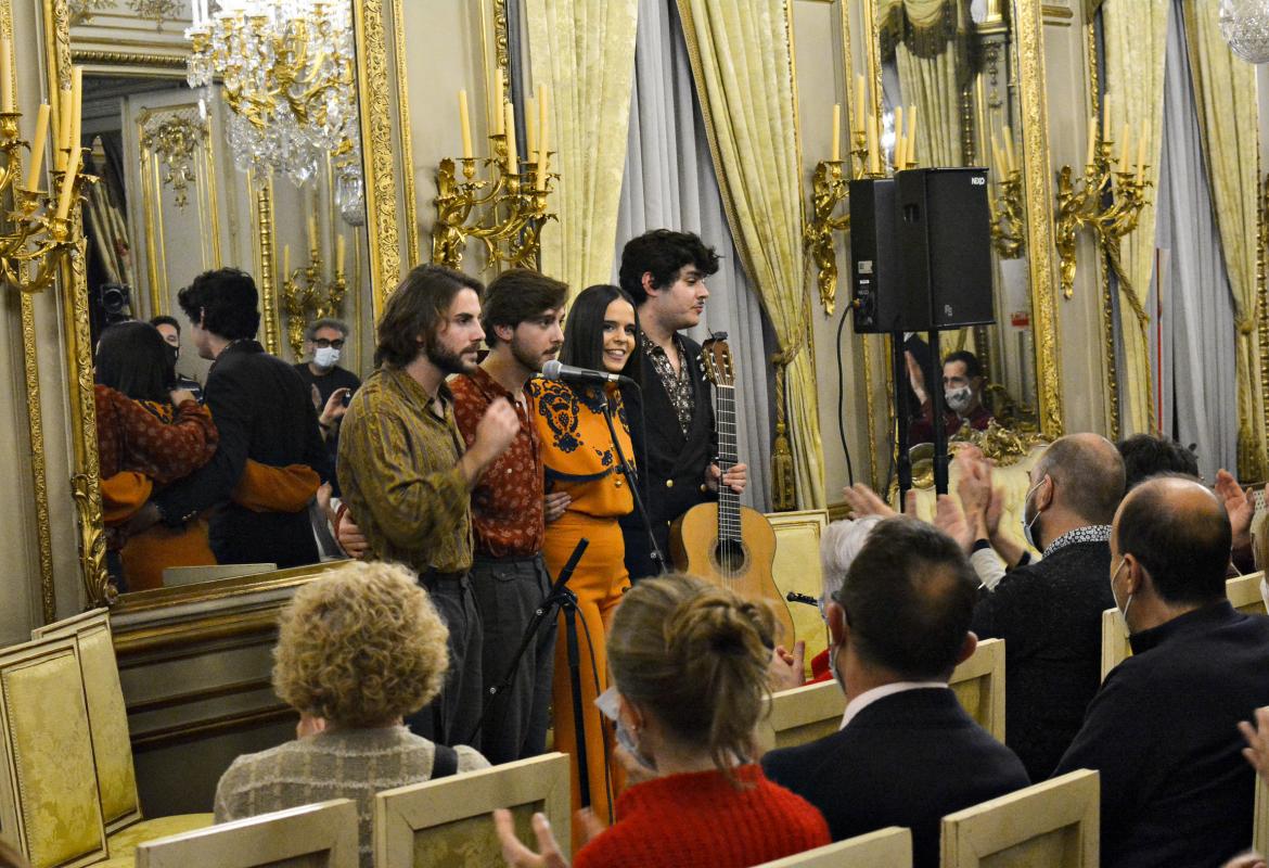 Imagen del Concierto de Ángeles Toledano en el Palacio de Fernán Núñez