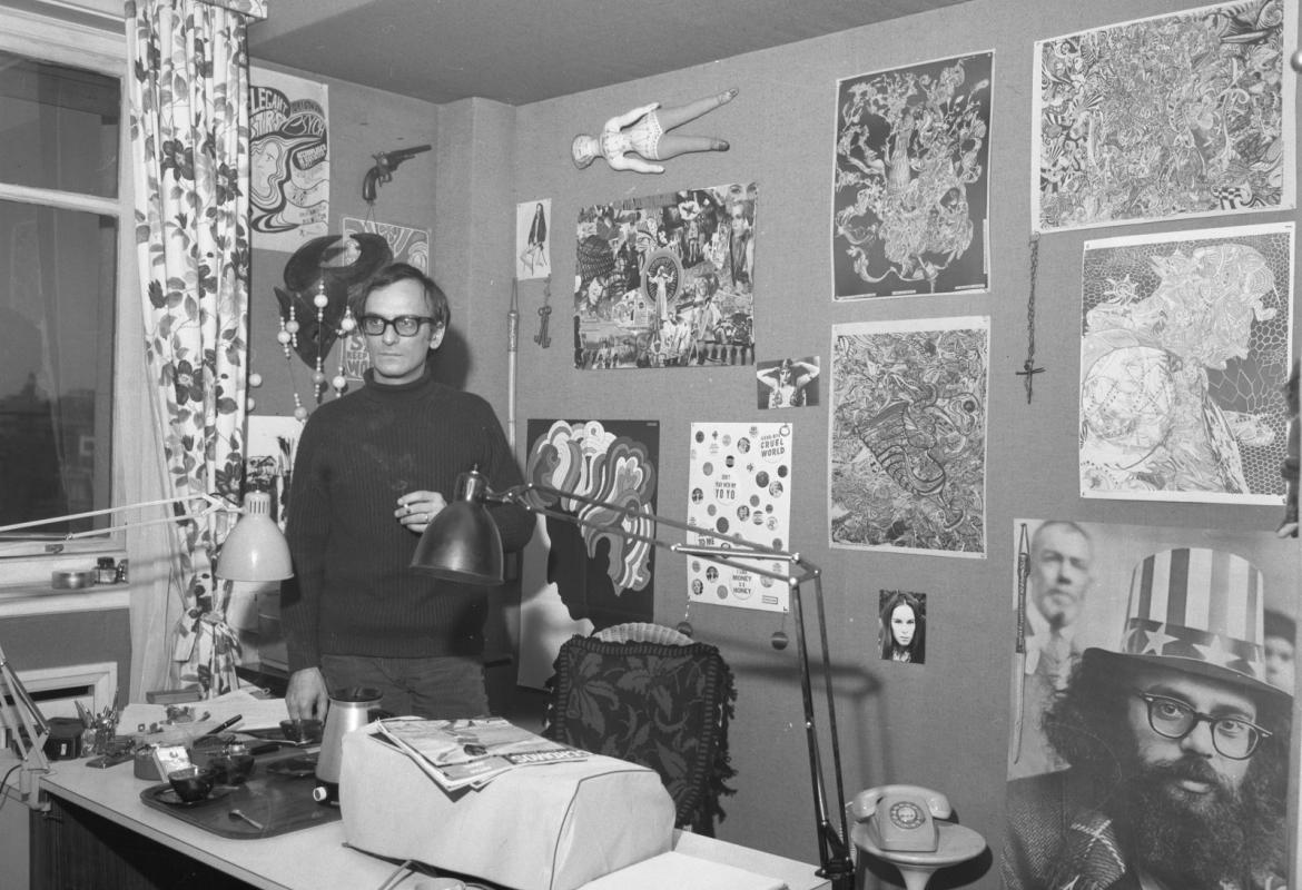 Carlos Saura en su domicilio Portillo