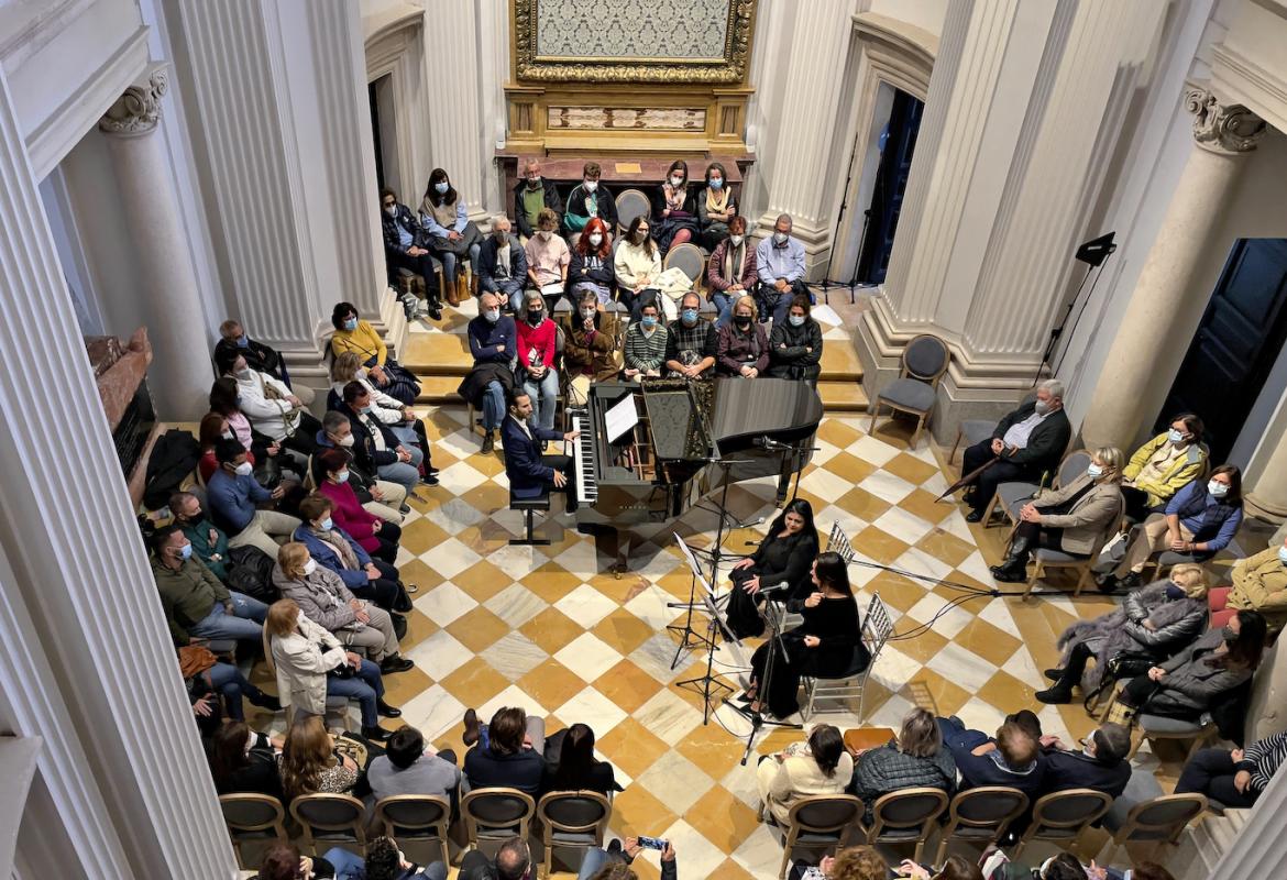 Imagen Concierto de Pablo Rubén Maldonado, María Mezcle y Chelo Pantoja en el Palacio infante don Luis de Borbón en Boadilla del Monte