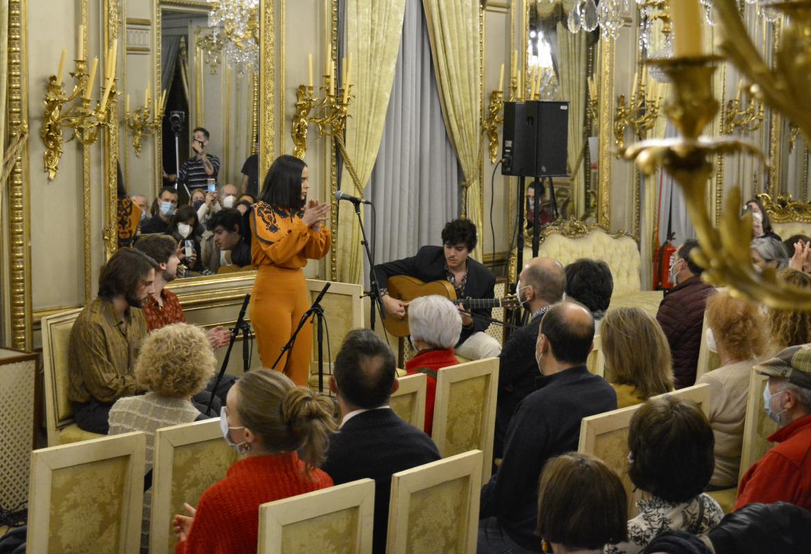 Imagen del Concierto de Ángeles Toledano en el Palacio de Fernán Núñez
